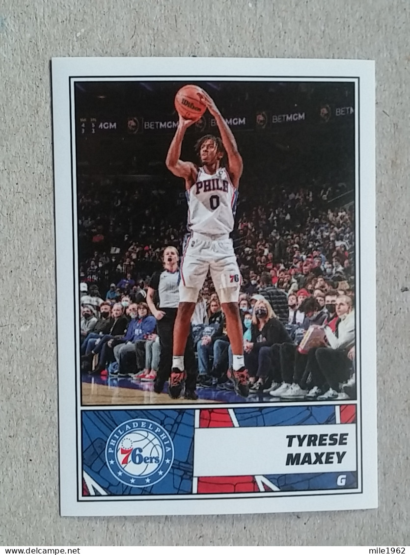 ST 50 - NBA Basketball 2022-23, Sticker, Autocollant, PANINI, No 260 Tyrese Maxiey Philadelphia 76ers - 2000-Nu