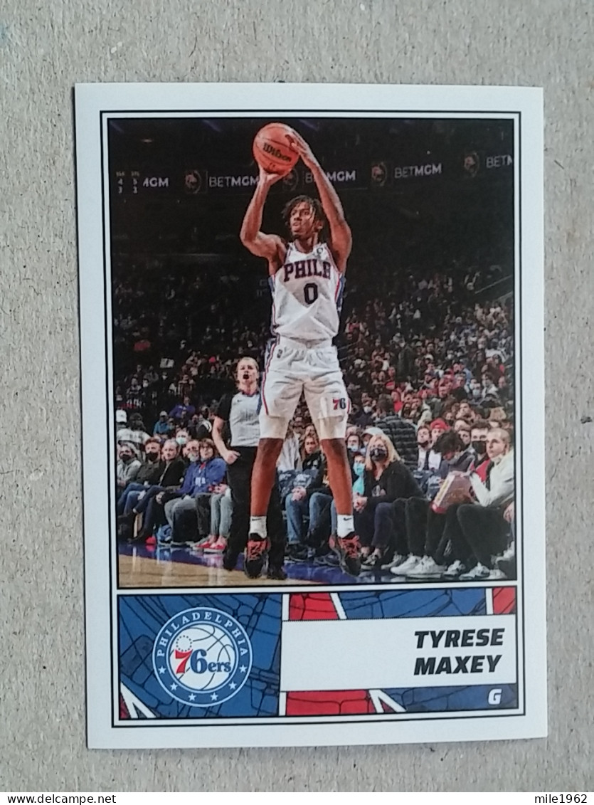 ST 50 - NBA Basketball 2022-23, Sticker, Autocollant, PANINI, No 260 Tyrese Maxiey Philadelphia 76ers - 2000-Now