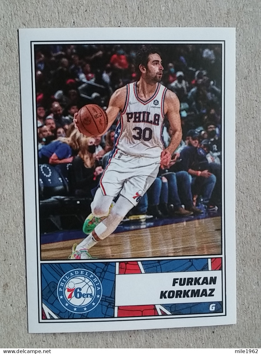 ST 50 - NBA Basketball 2022-23, Sticker, Autocollant, PANINI, No 263 Furkan Korkmaz Philadelphia 76ers - 2000-Nu