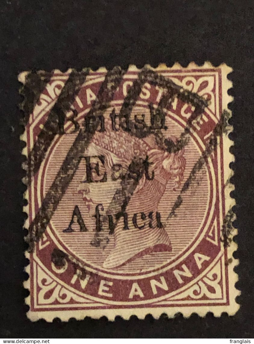 British East Africa  SG 50  1 Anna Brown FU - Afrique Orientale Britannique