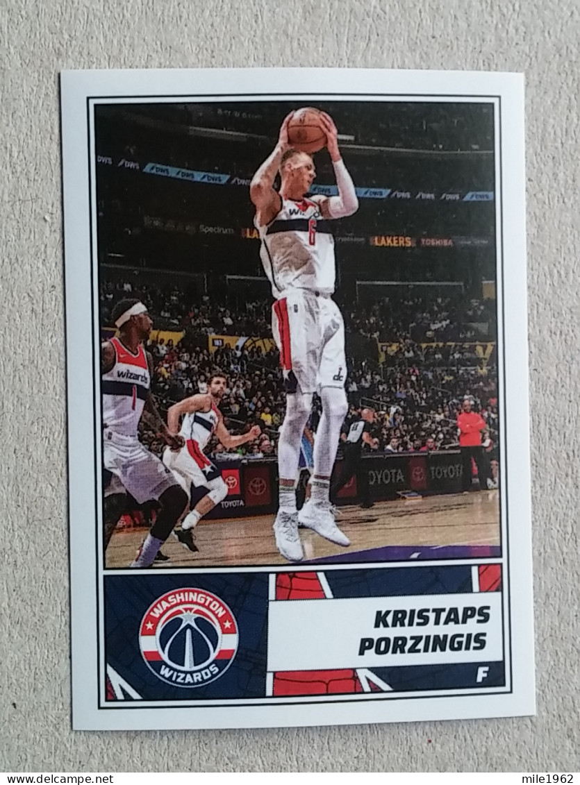 ST 51 - NBA Basketball 2022-23, Sticker, Autocollant, PANINI, No 285 Kristaps Porzingis Washington Wizards - 2000-Now