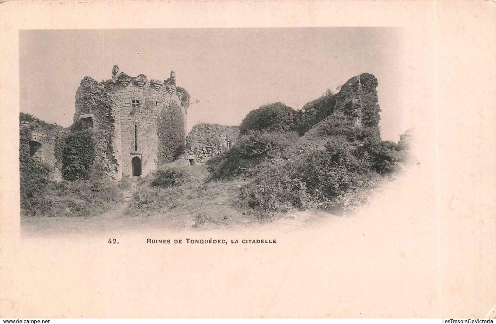 FRANCE - Tonquédec - Ruines De Tonquédec - La Citadelle - Carte Postale Ancienne - Tonquédec