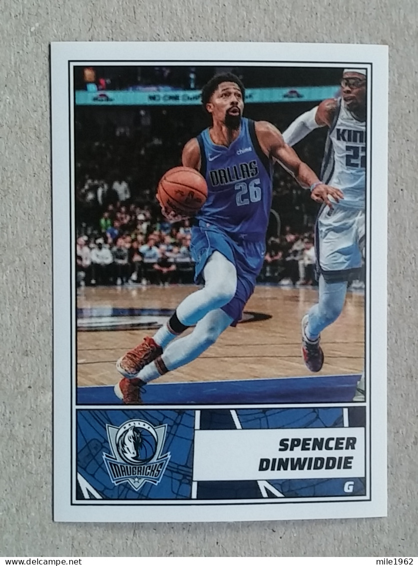 ST 51 - NBA Basketball 2022-23, Sticker, Autocollant, PANINI, No 298 Spencer Dinwiddie Dallas Mavericks - 2000-Nu