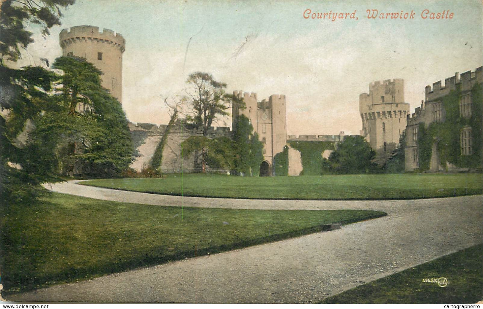 United Kingdom England Warwick Castle Courtyard - Warwick