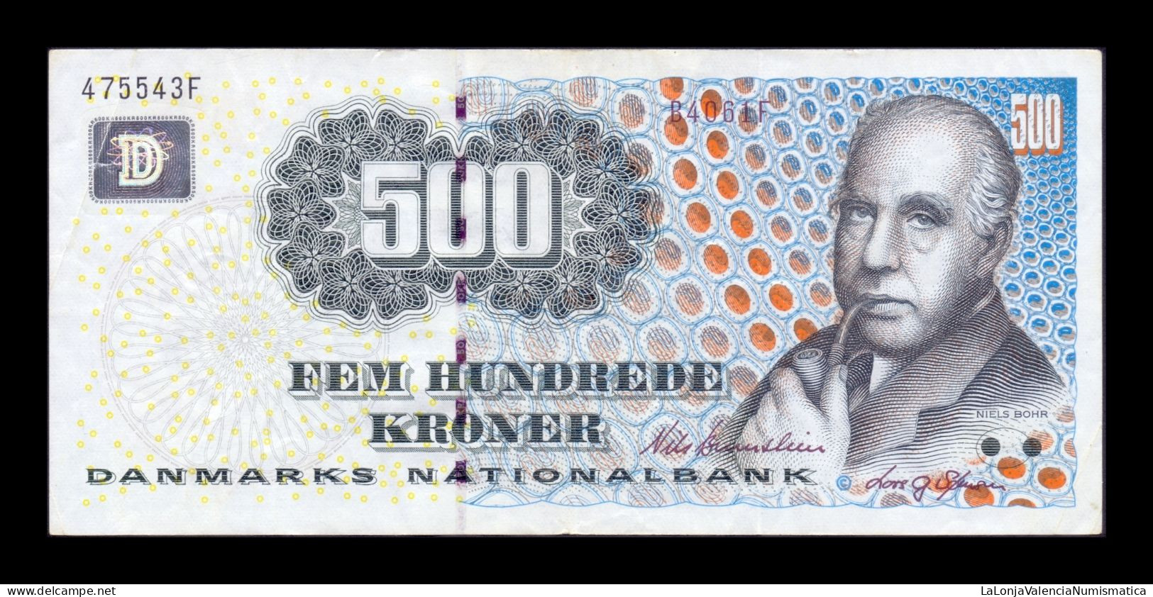 Dinamarca Denmark 500 Kroner 2006 Pick 63c(1) Mbc Vf - Denemarken