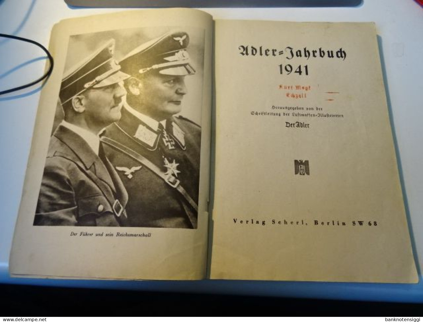 1 Buch  Adler-Jahrbuch 1941 - Luchtvaart