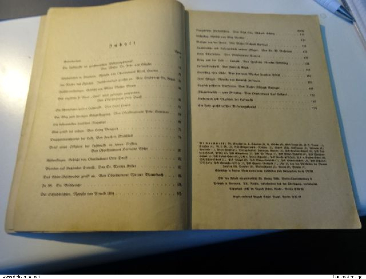 1 Buch  Adler-Jahrbuch 1941