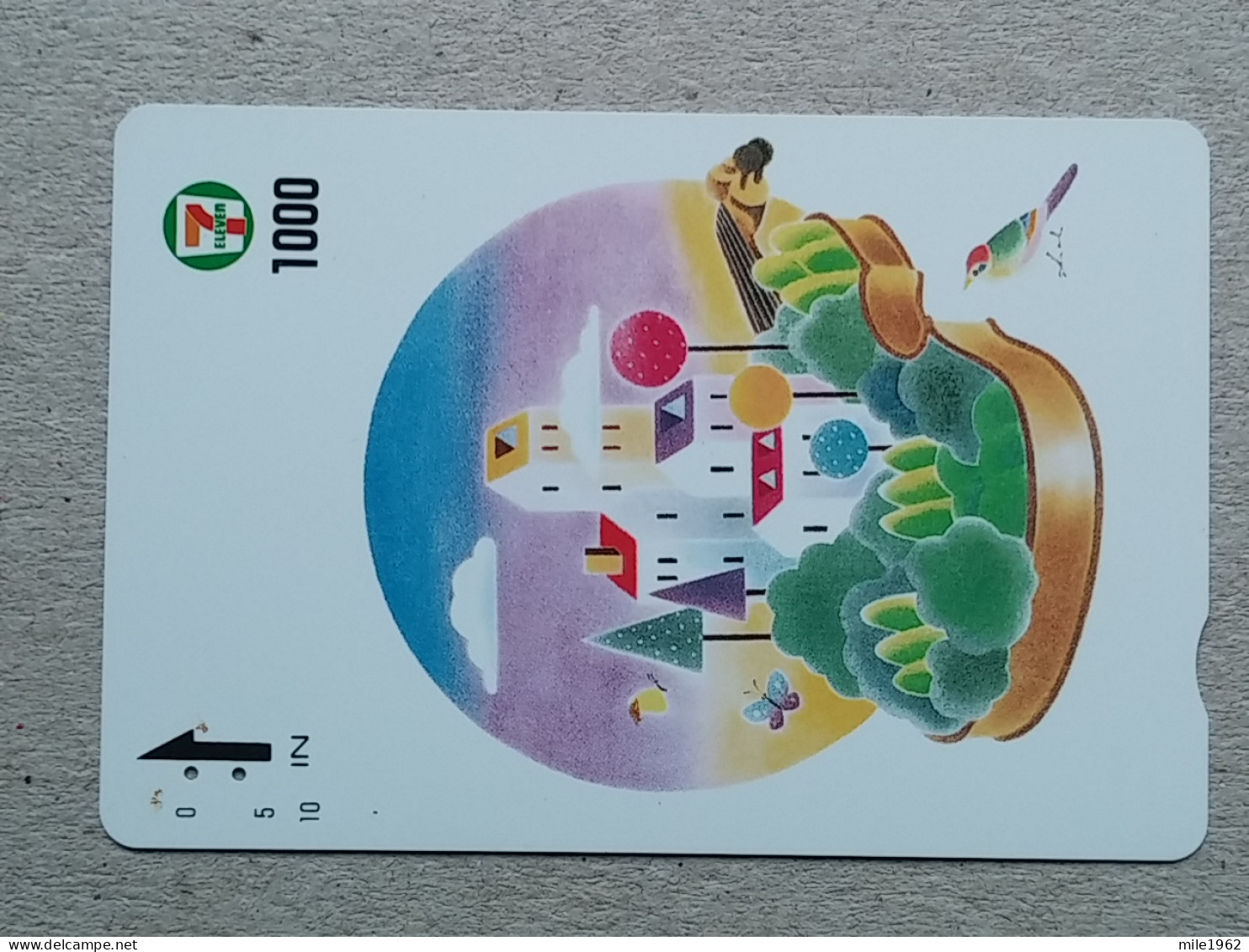 T-555- JAPAN, Japon, Nipon, Carte Prepayee, Prepaid Card,  - Autres & Non Classés
