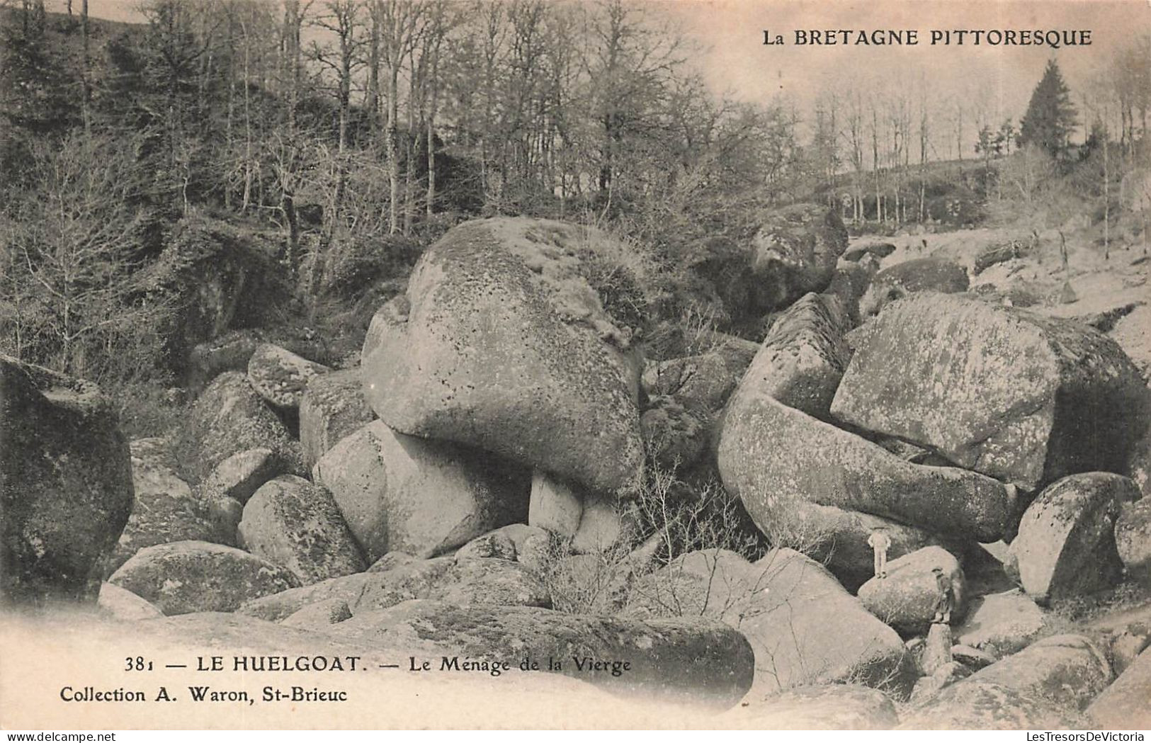 FRANCE - Huelgoat - Le Ménage De La Vierge - Carte Postale Ancienne - Huelgoat