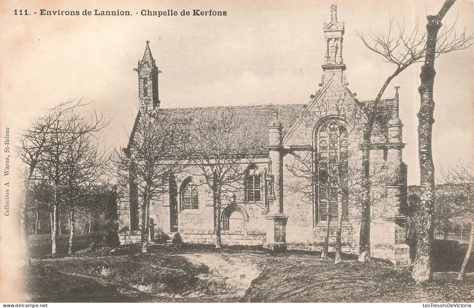 FRANCE - Environs De Lannion - Chapelle De Kerfons - Carte Postale Ancienne - Lannion