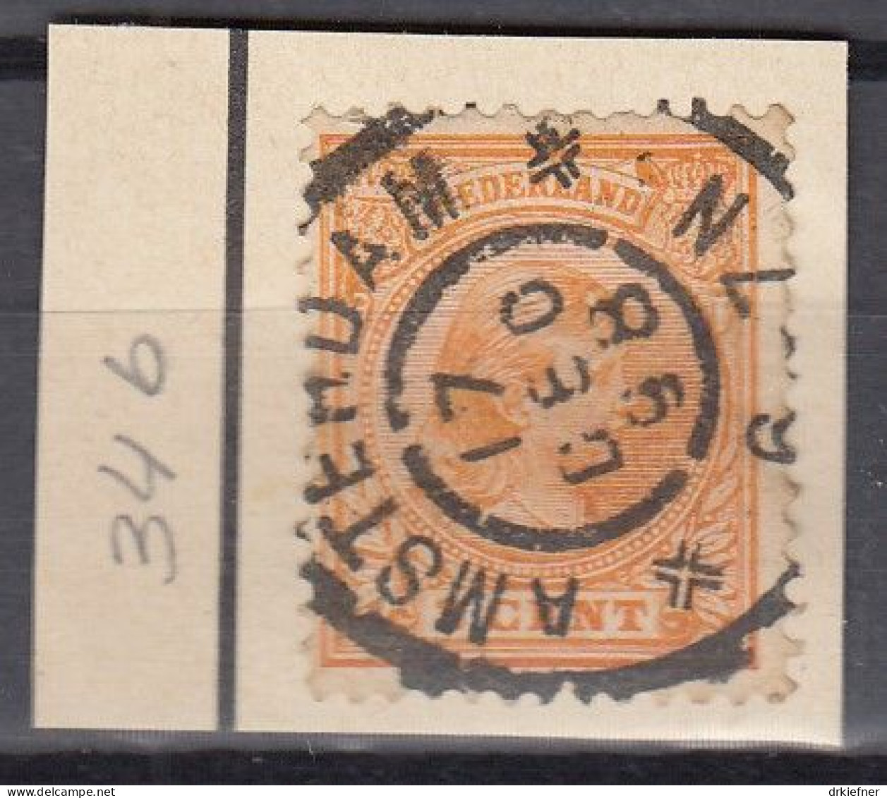 NIEDERLANDE  34 B, Gestempelt, Königin Wilhelmina, 1898 - Used Stamps