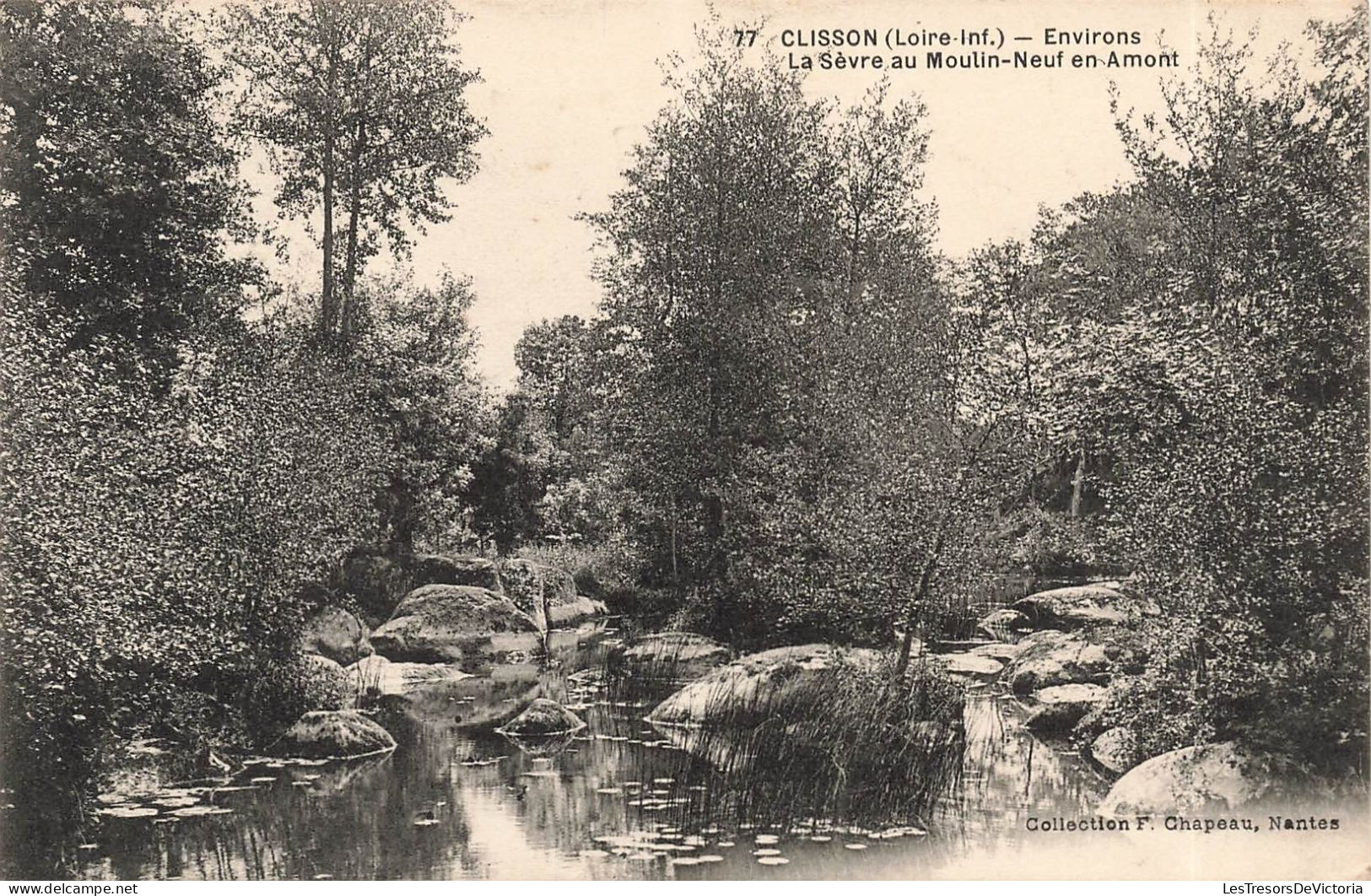 FRANCE - Clisson - Environs  - La Sèvre Au Moulin Neuf En Amont - Carte Postale Ancienne - Clisson