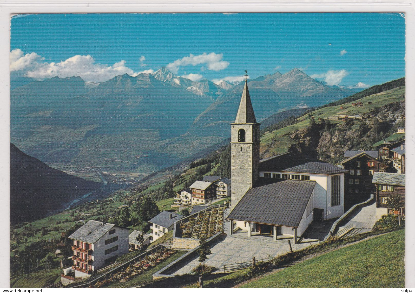 Visperterminen Mit Bietschhorn. 10 X 15 - Visperterminen