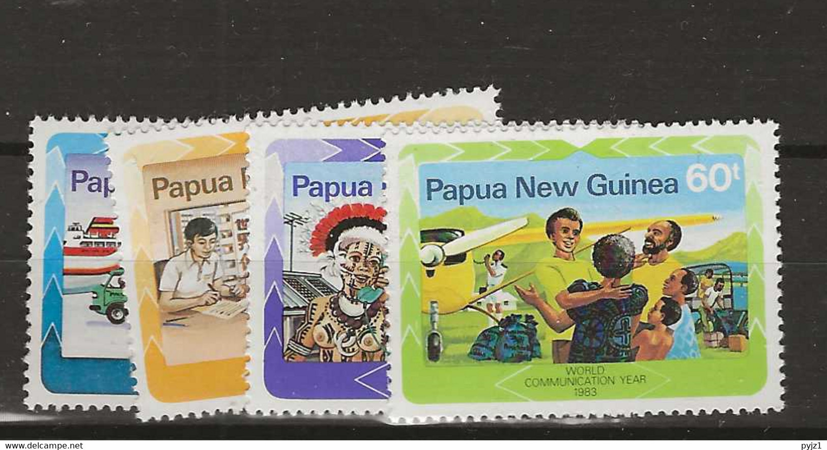 1983  MNH Papua  Michel  463-66 Postfris** - Papouasie-Nouvelle-Guinée