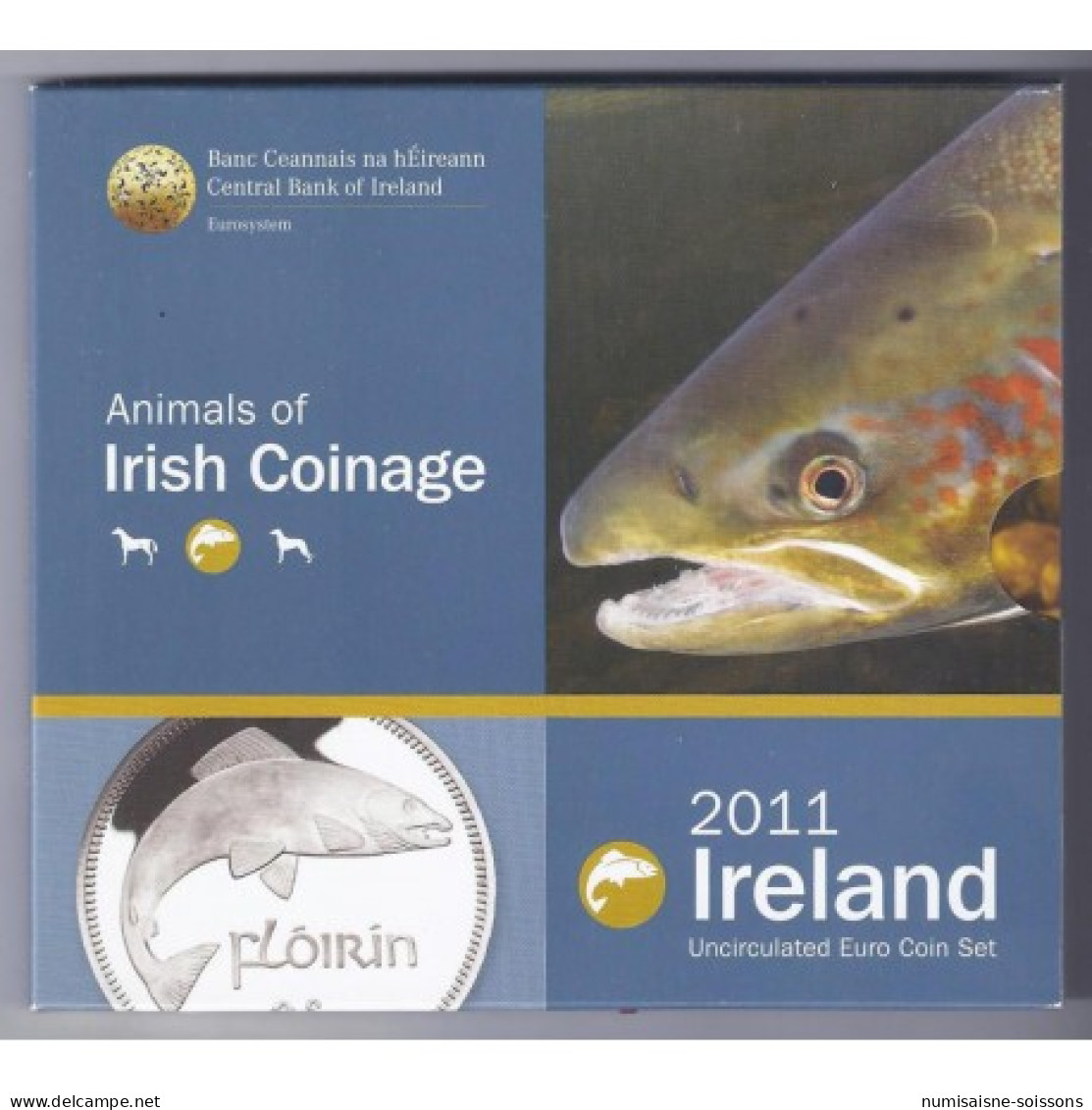 IRLANDE - COFFRET EURO BRILLANT UNIVERSEL 2011 - 8 PIECES (3.88 Euros) - Ireland