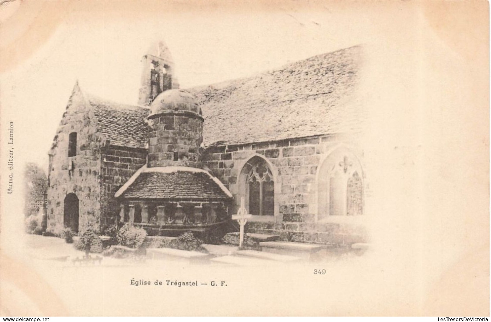 FRANCE - Trégastel - Eglise De Trégastel - Carte Postale Ancienne - Trégastel