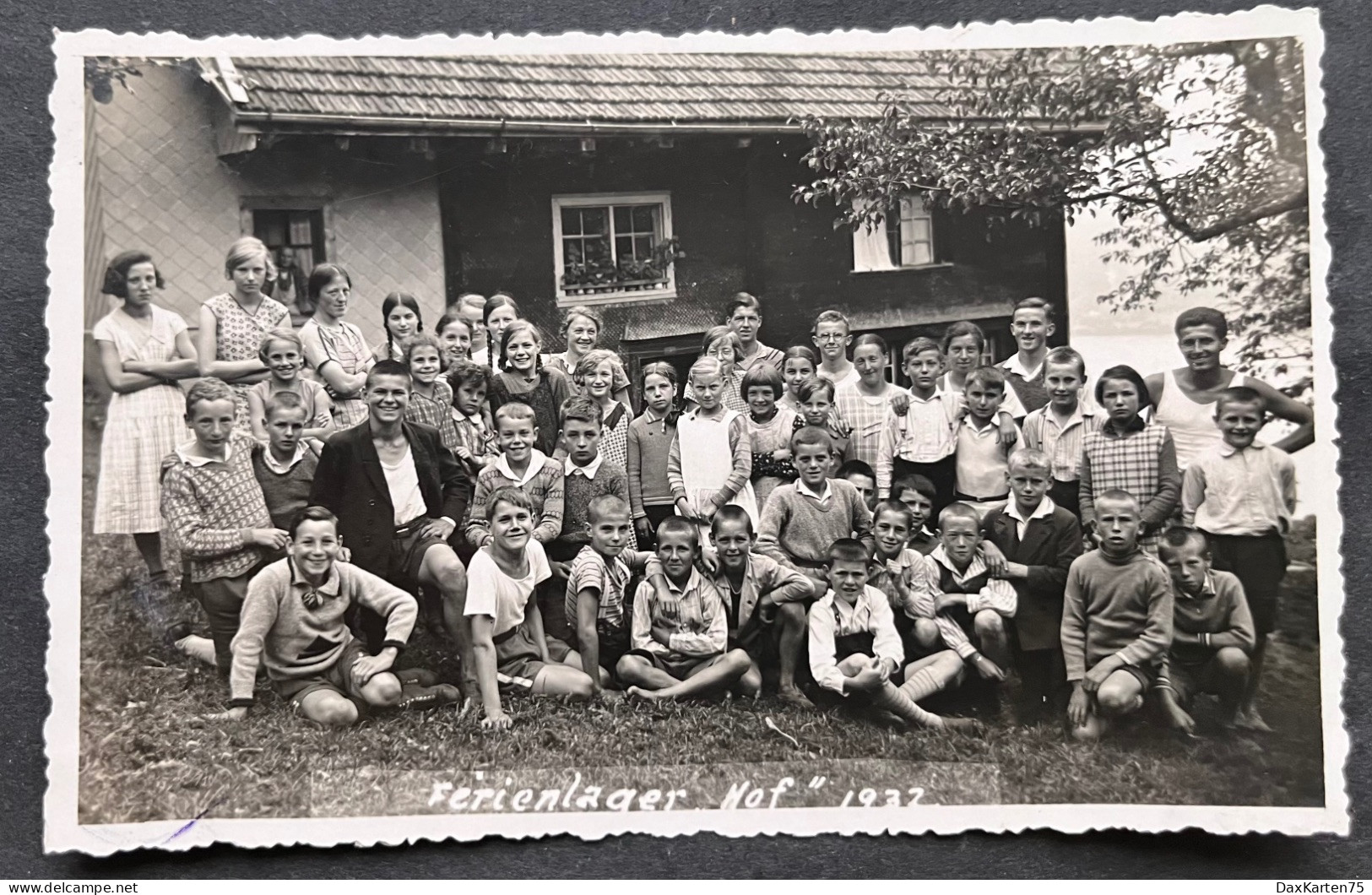 Ferienlager ,Hof‘ 1932/ Gestempelt In Mühlehorn - Mühlehorn