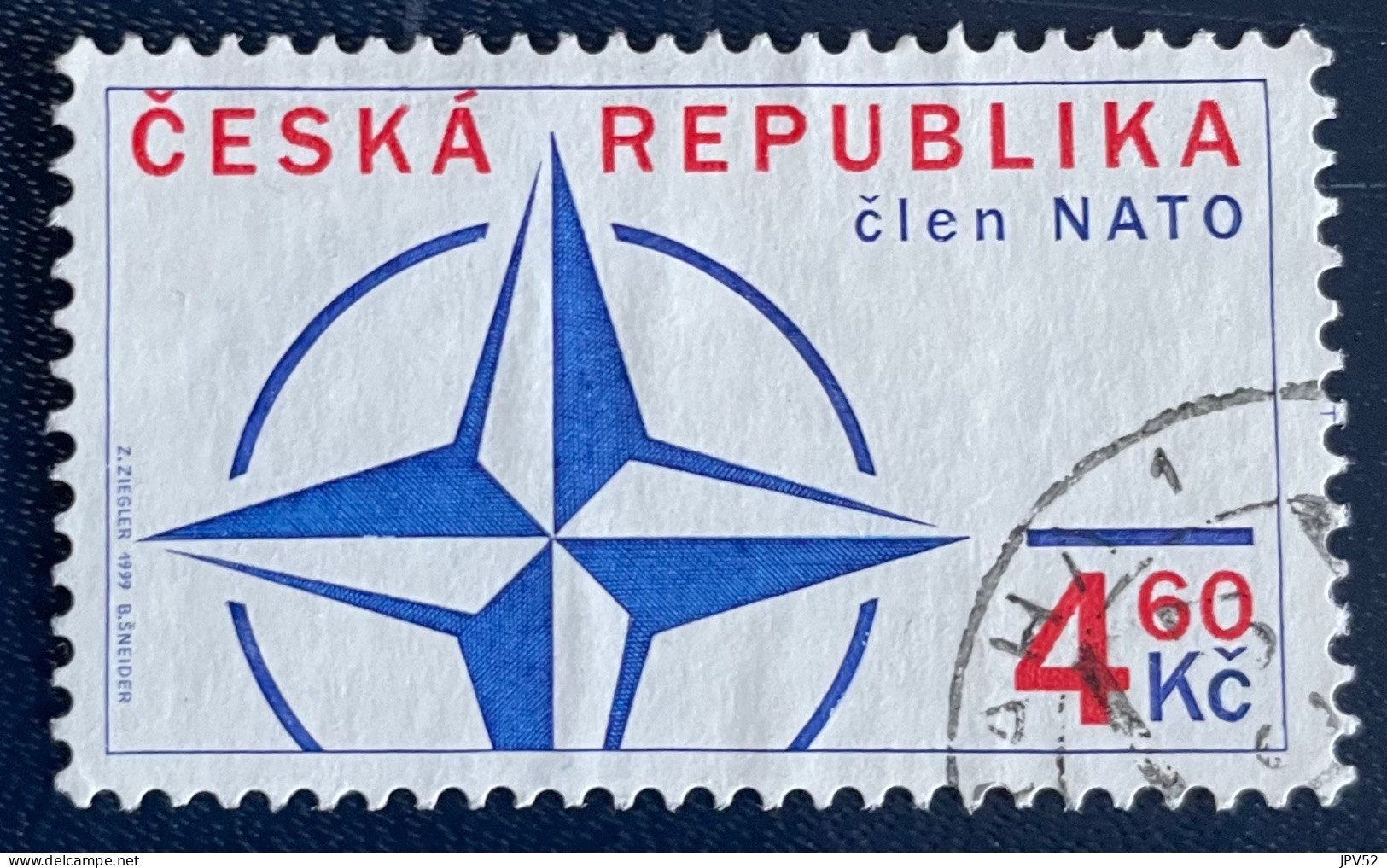 Ceska Republika - Tsjechië - C4/6 - 1999 - (°)used - Michel 212 - Toetreding NAVO - Gebraucht