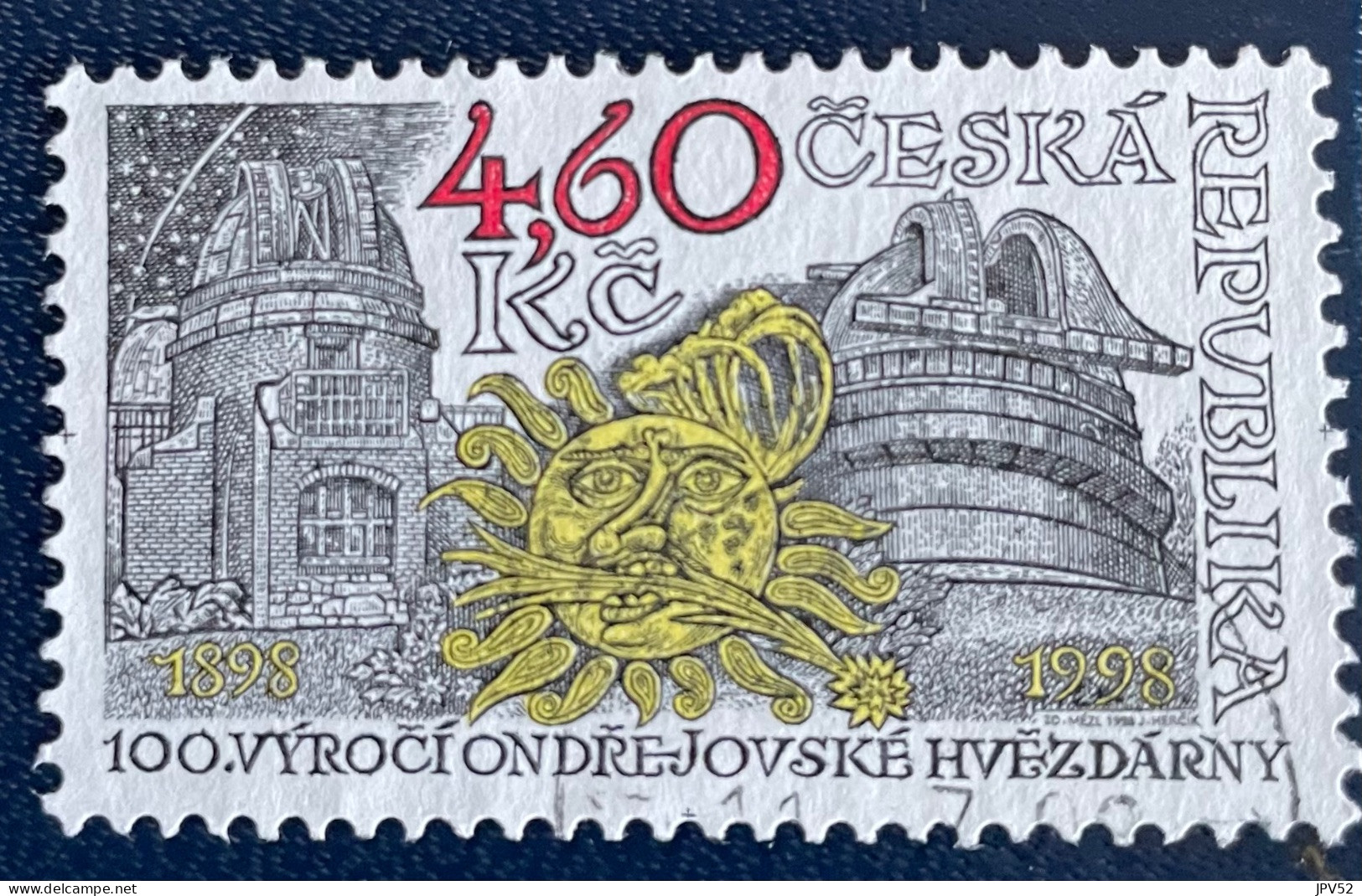 Ceska Republika - Tsjechië - C4/6 - 1998 - (°)used - Michel 171 - Observatorium Ondrejev - Usati