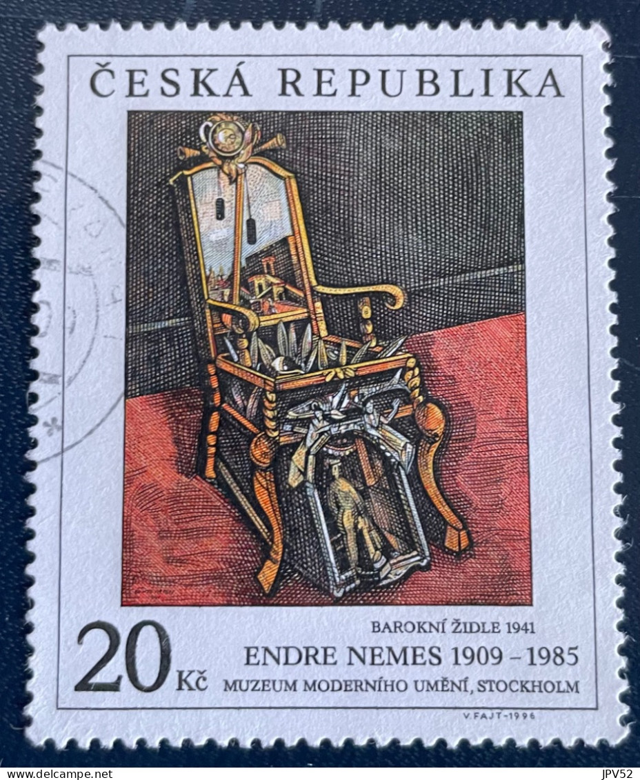 Ceska Republika - Tsjechië - C4/6 - 1996 - (°)used - Michel 125 - Endre Nemes - Used Stamps