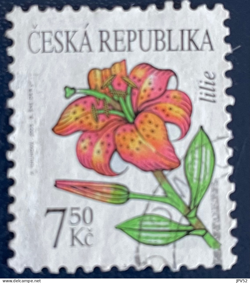 Ceska Republika - Tsjechië - C4/6 - 2005 - (°)used - Michel 422 - Lelie - Gebruikt