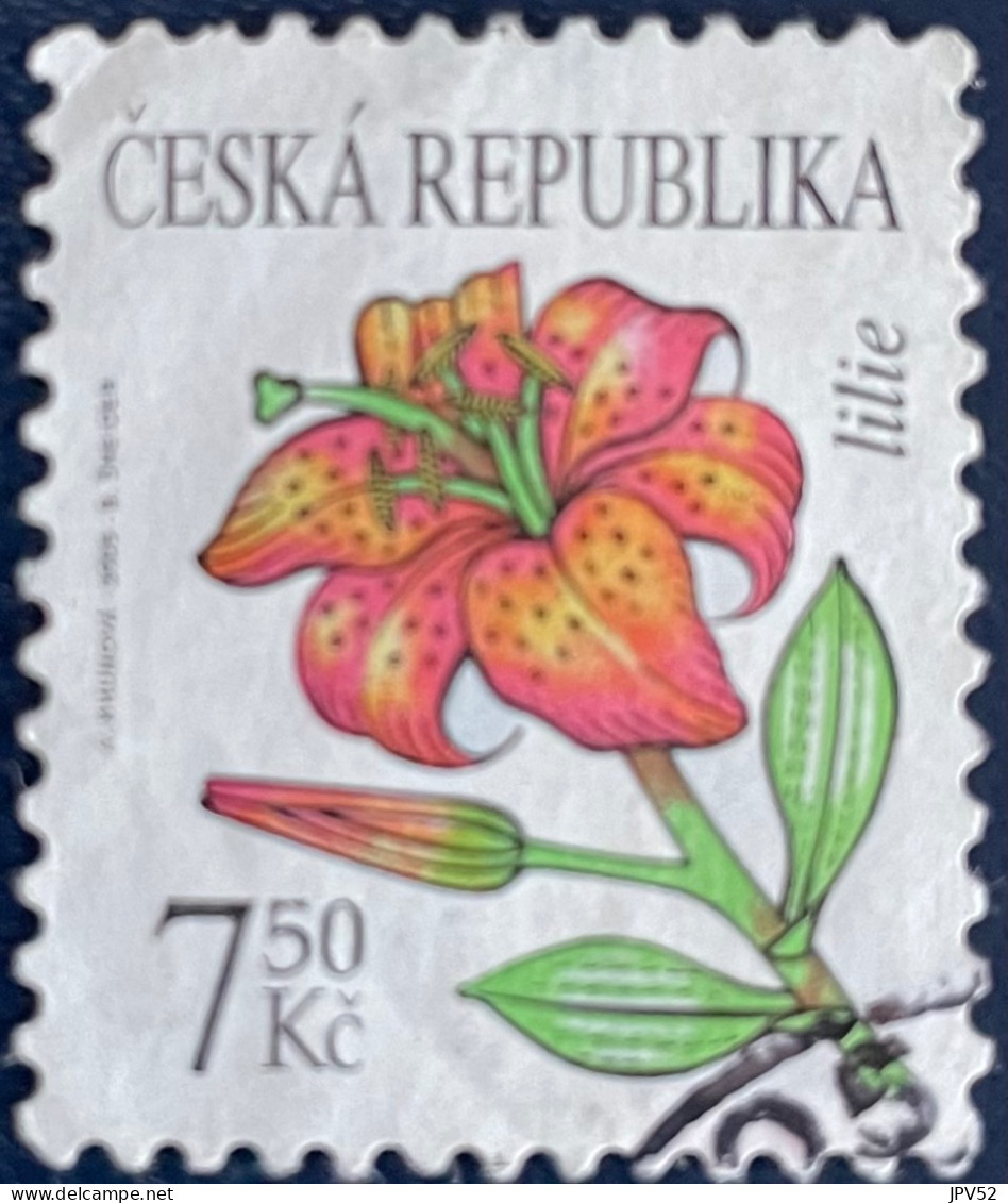 Ceska Republika - Tsjechië - C4/6 - 2005 - (°)used - Michel 422 - Lelie - Used Stamps