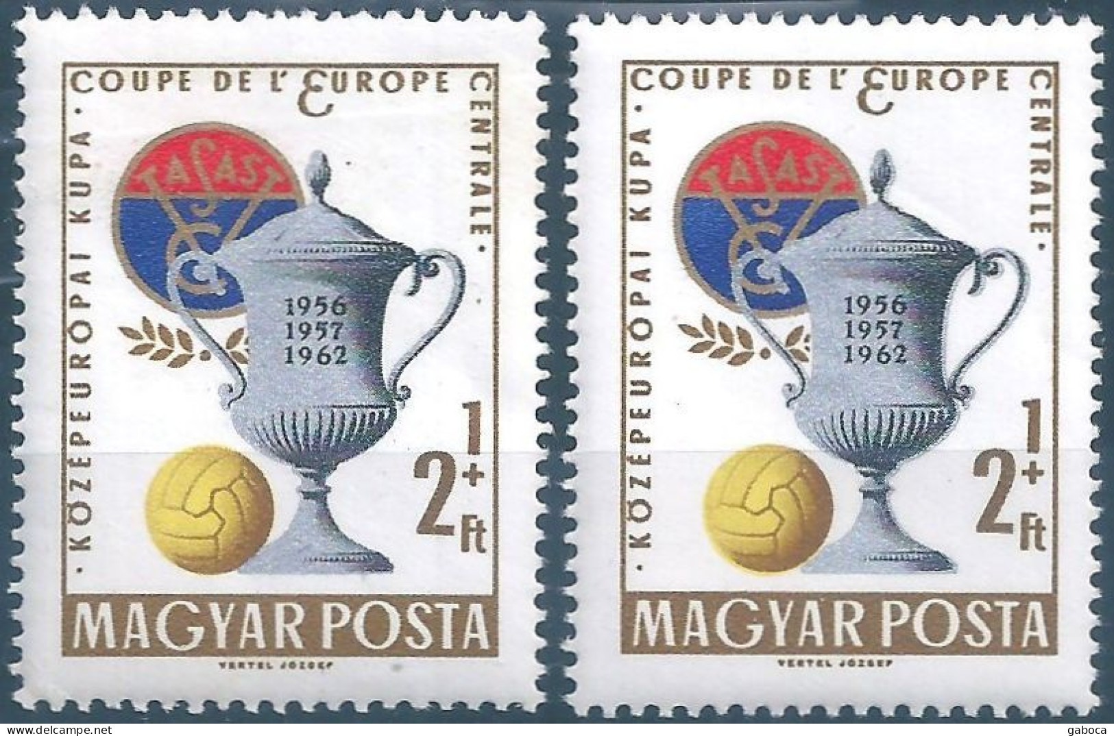 C5147 Hungary Sport Football Cup Club Vasas MNH ERROR - Clubs Mythiques