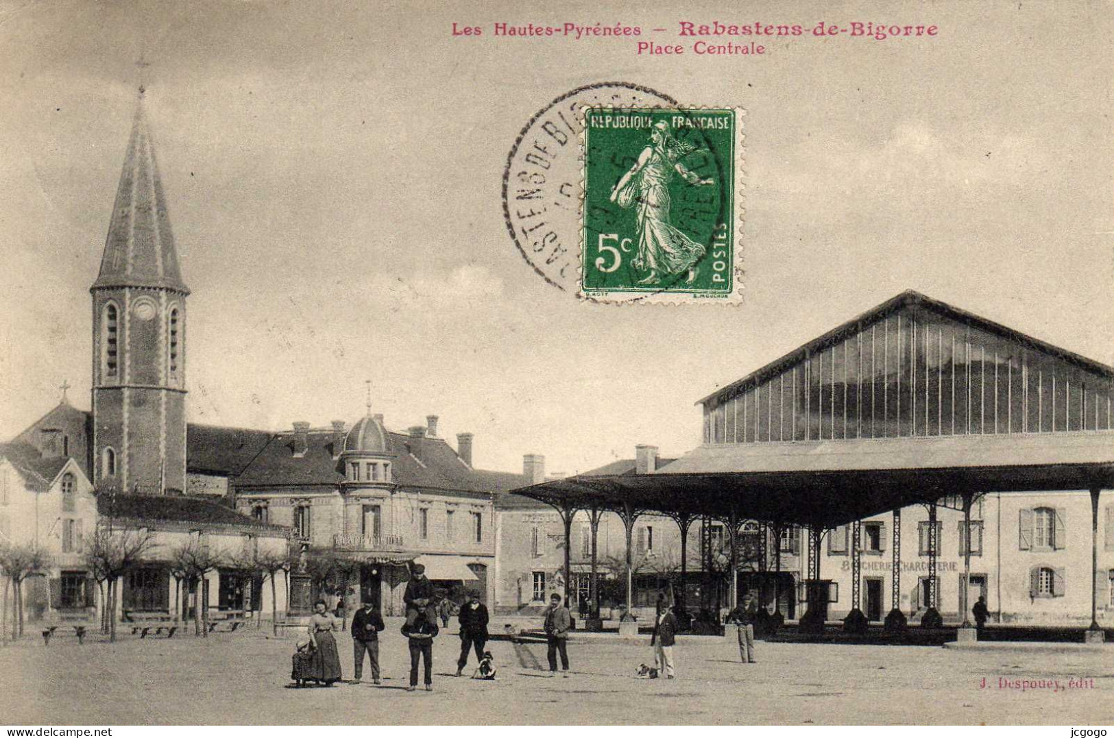 RABASTENS De BIGORRE  Place Centrale - Rabastens De Bigorre