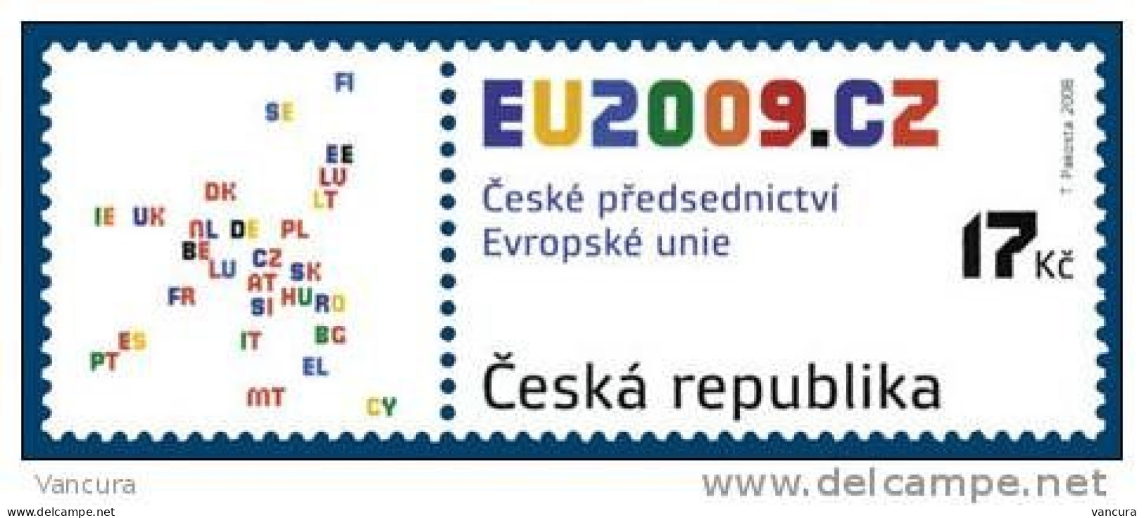 **584 Czech Republic  Presidency In The EU 2008 - Neufs