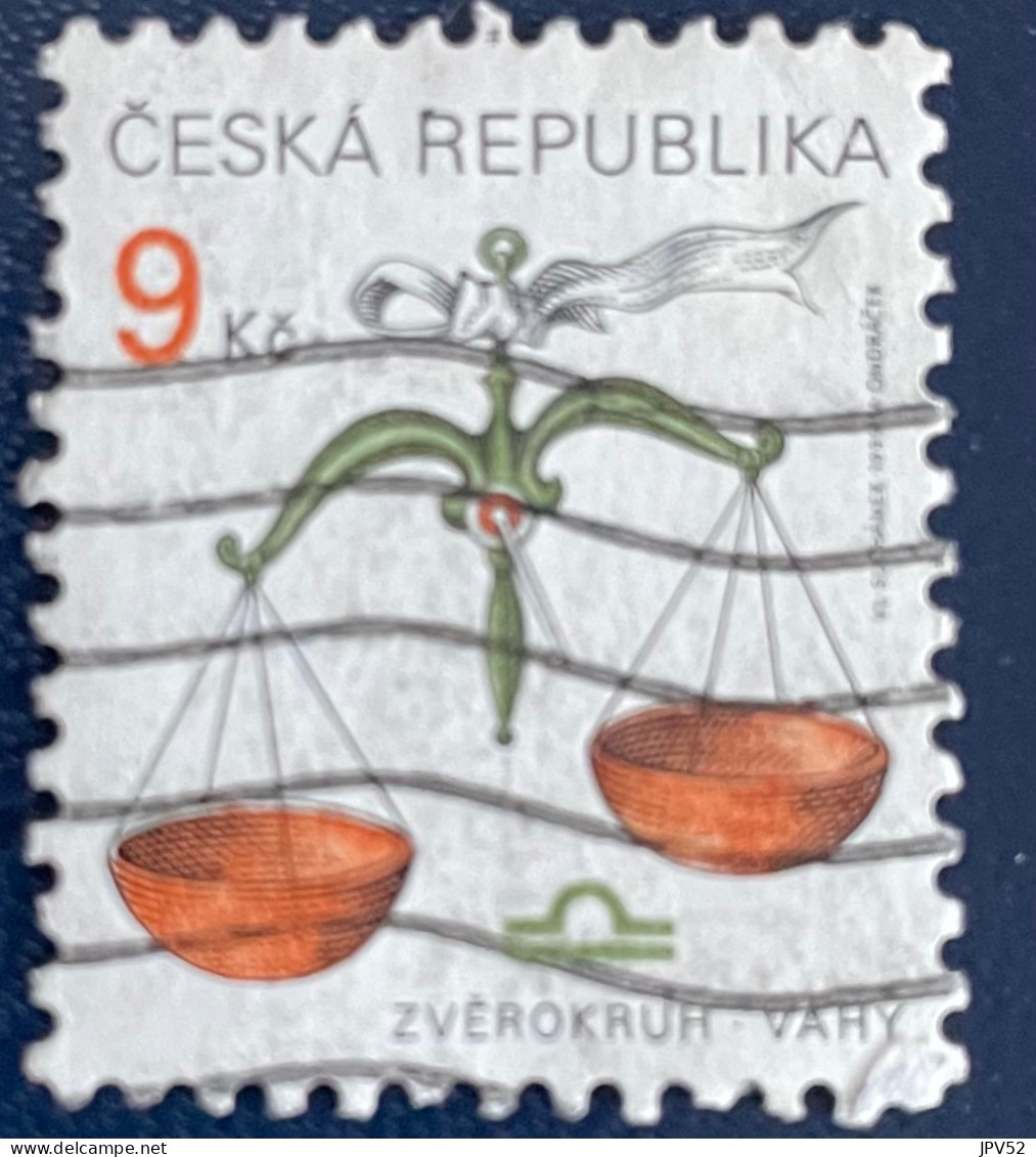 Ceska Republika - Tsjechië - C4/6 - 1999 - (°)used - Michel 217 - Sterrenbeelden - Used Stamps