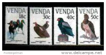VENDA, 1989, MNH Stamp(s), Vulnerable Birds  Nr(s)  191-194 - Venda