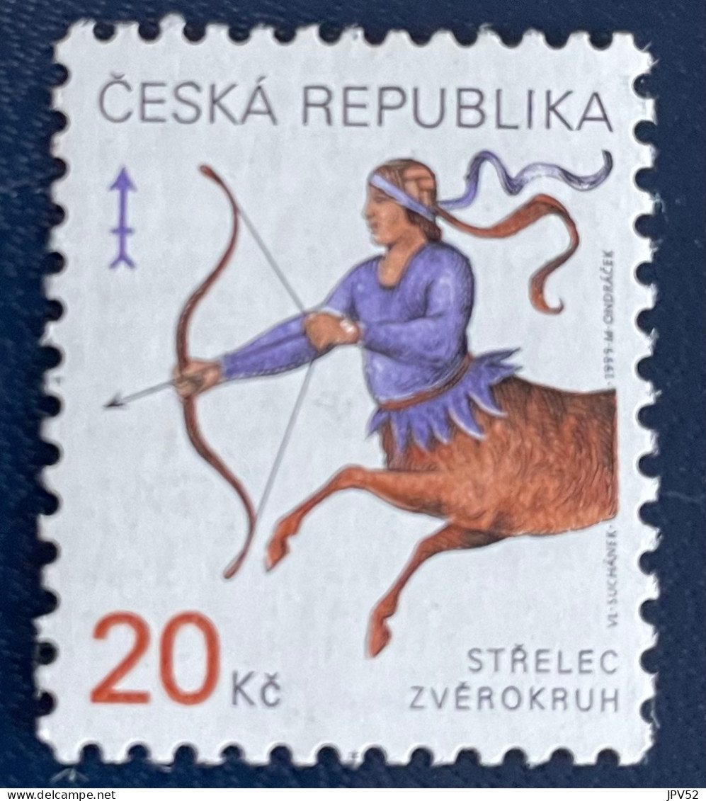 Ceska Republika - Tsjechië - C4/6 - 1999 - (°)used - Michel 226 - Sterrenbeelden - Used Stamps
