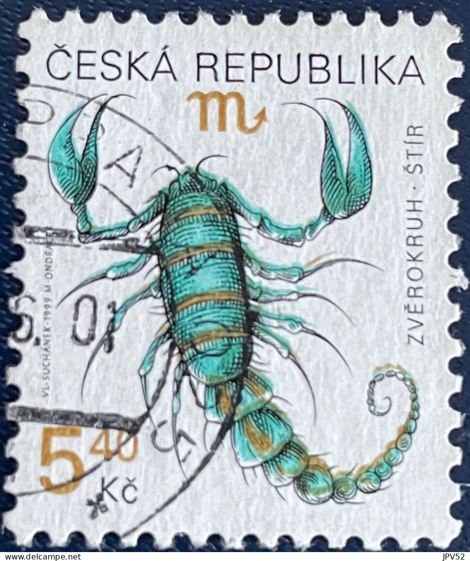 Ceska Republika - Tsjechië - C4/6 - 1999 - (°)used - Michel 241 - Sterrenbeelden - Oblitérés