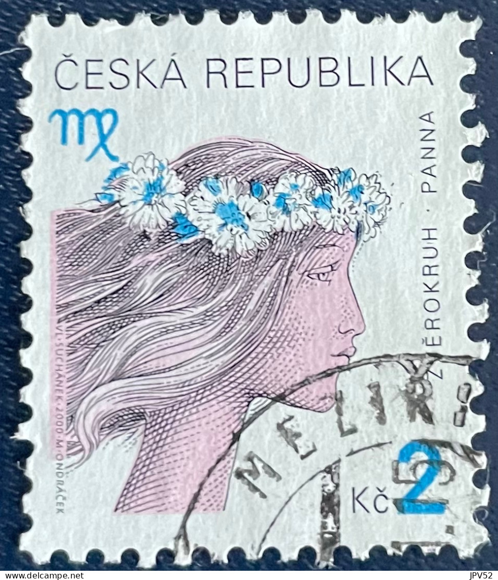 Ceska Republika - Tsjechië - C4/6 - 2000 - (°)used - Michel 257 - Sterrenbeelden - Gebraucht