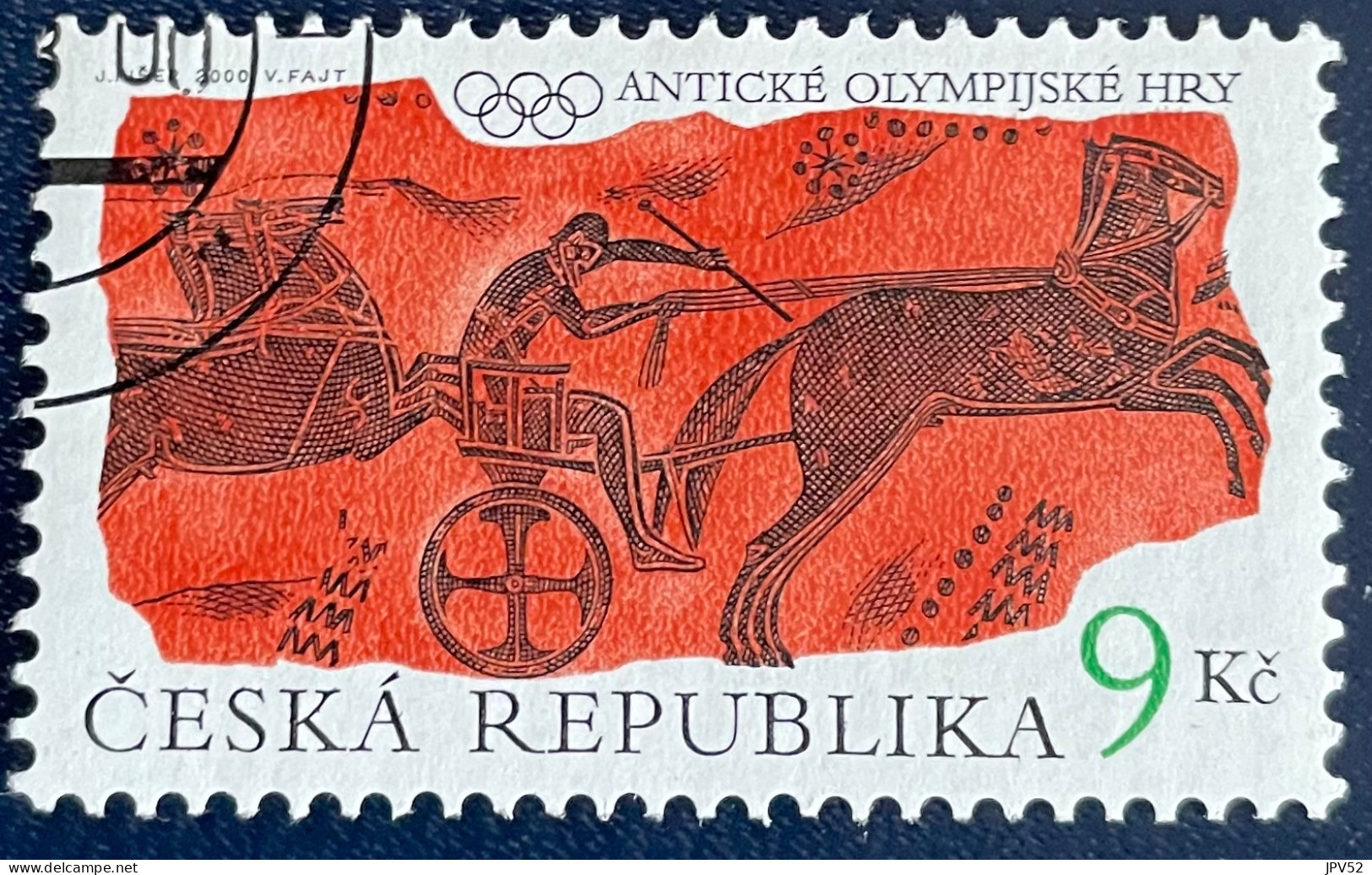 Ceska Republika - Tsjechië - C4/6 - 2000 - (°)used - Michel 268 - Oude Olympische Spelen - Gebraucht
