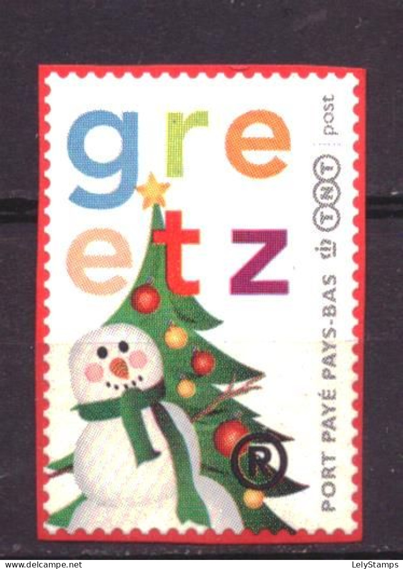 Nederland / Niederlande / Pays Bas / Netherlands Port Betaald BZ35c Christmas On Paper (2010) - Usati