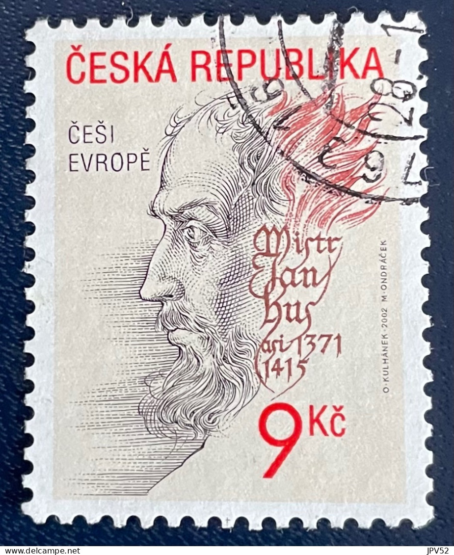 Ceska Republika - Tsjechië - C4/6 - 2002 - (°)used - Michel 328 - Jan Hus - Usati