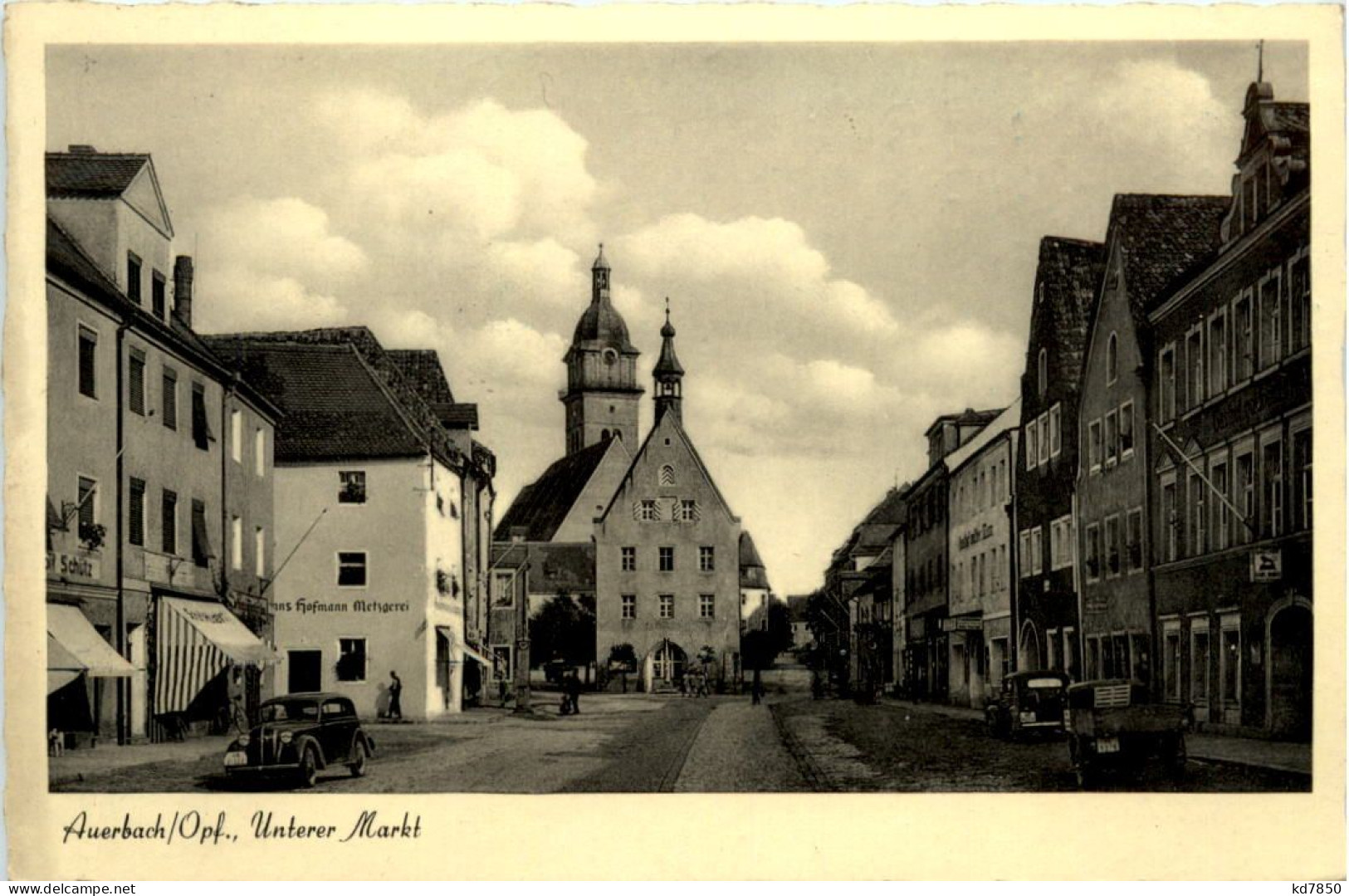 Auerbach/Opf., Unterer Markt - Sulzbach-Rosenberg