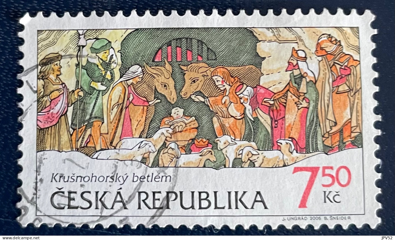 Ceska Republika - Tsjechië - C4/6 - 2006 - (°)used - Michel 496 - Kerstmis - Gebraucht