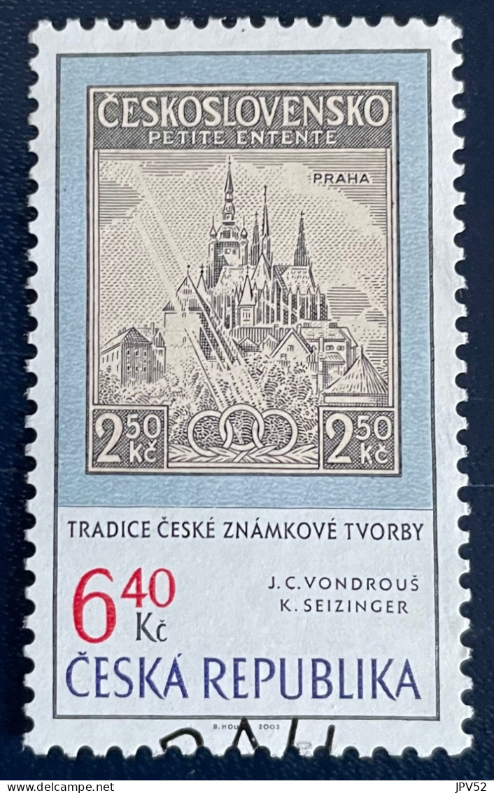 Ceska Republika - Tsjechië - C4/6 - 2003 - (°)used - Michel 346 - Vormgeving Postzegels - Usados