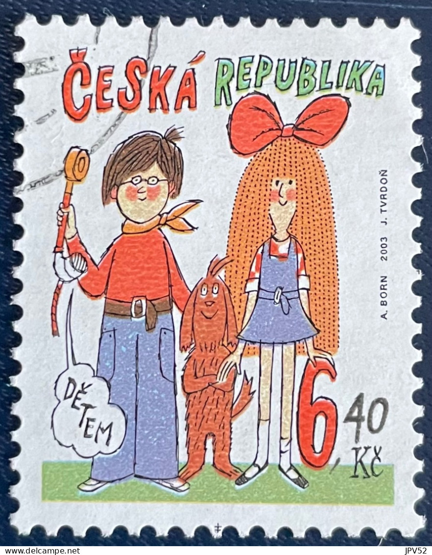 Ceska Republika - Tsjechië - C4/6 - 2003 - (°)used - Michel 357 - Wereldkinderdag - Oblitérés