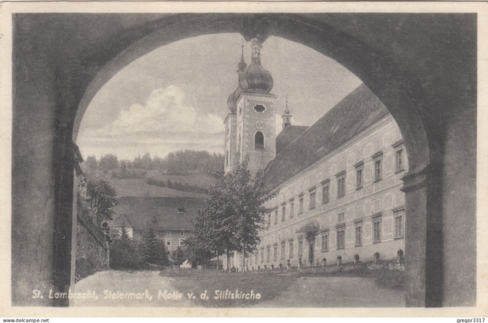 E2857) ST. LAMBRECHT - Steiermark - Motiv D. D. Stiftskirche ALT! 1948 - St. Lambrecht
