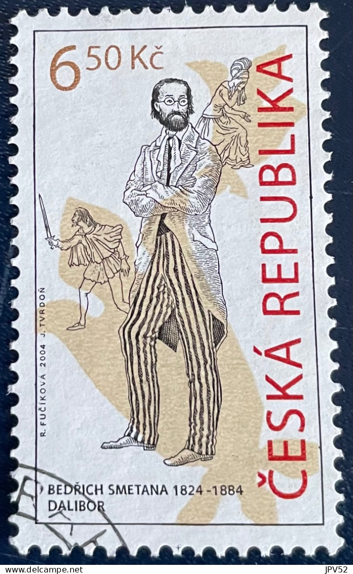 Ceska Republika - Tsjechië - C4/9 - 2004 - (°)used - Michel 396 - Figuren Uit Opera - Used Stamps