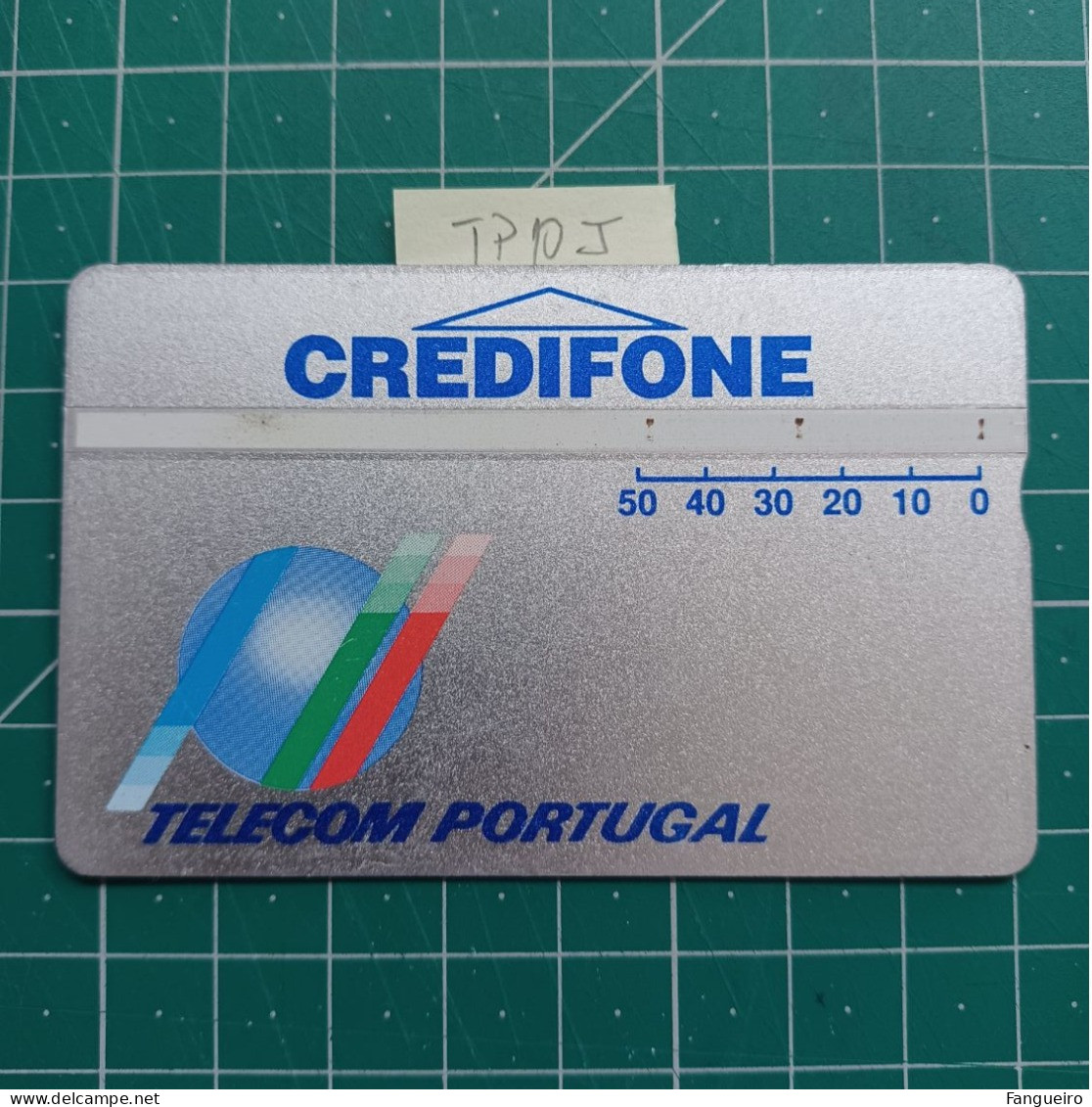 PORTUGAL PHONECARD USED TP10J PRATA - Portugal