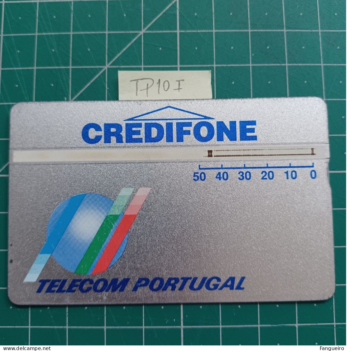 PORTUGAL PHONECARD USED TP10I PRATA - Portogallo