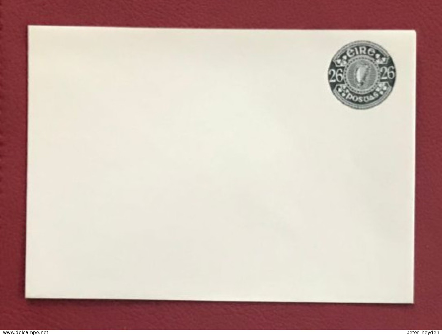 IRELAND 1983 Unused Envelope 26p ~ MacDonnell Whyte PSE15 - Postwaardestukken