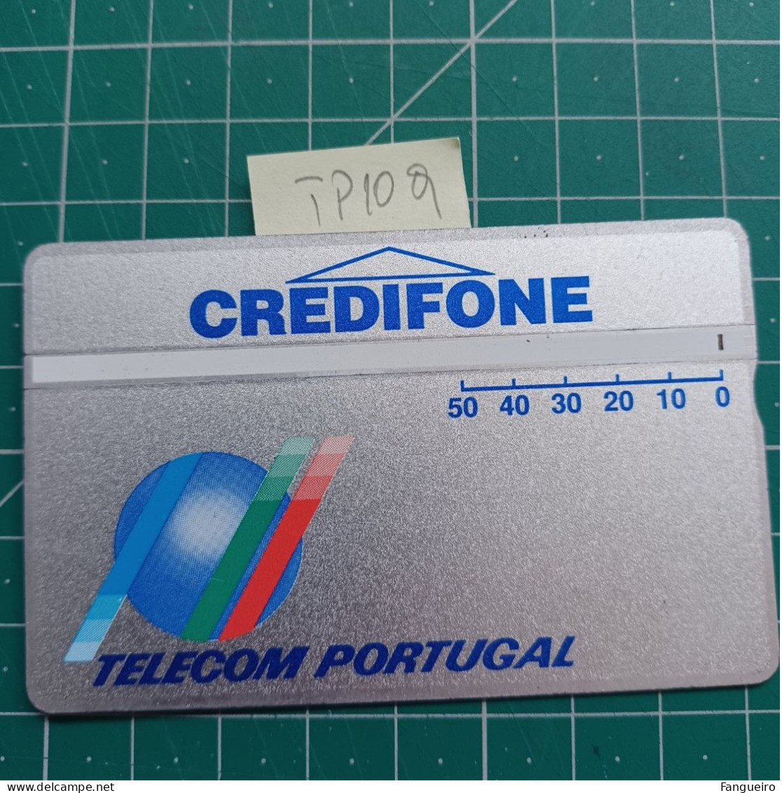 PORTUGAL PHONECARD USED TP10Q PRATA - Portugal