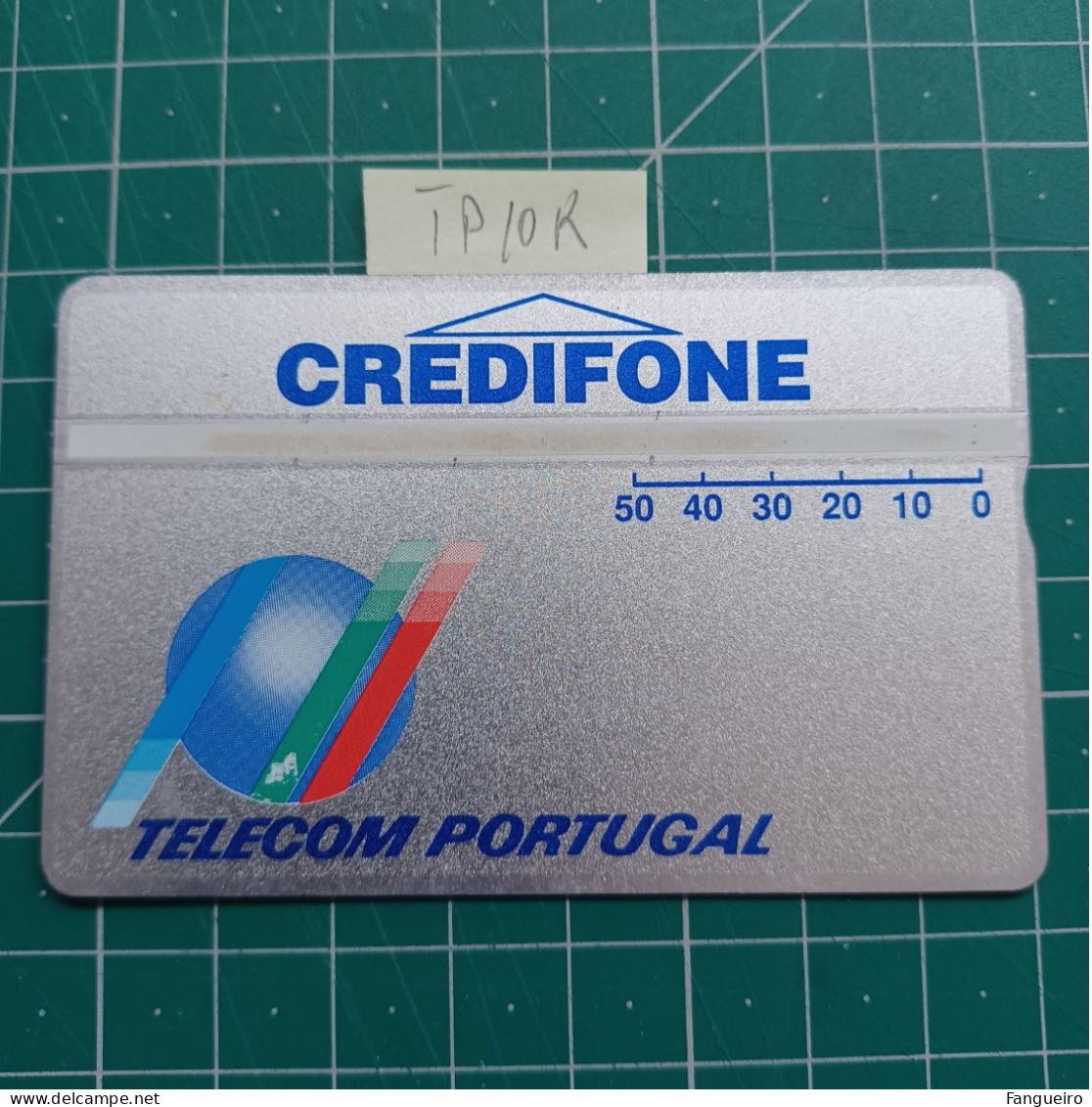 PORTUGAL PHONECARD USED TP10R PRATA - Portogallo