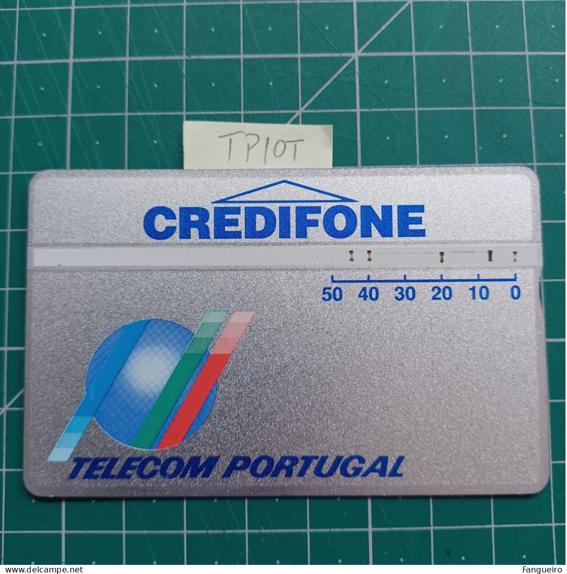 PORTUGAL PHONECARD USED TP10T PRATA - Portugal