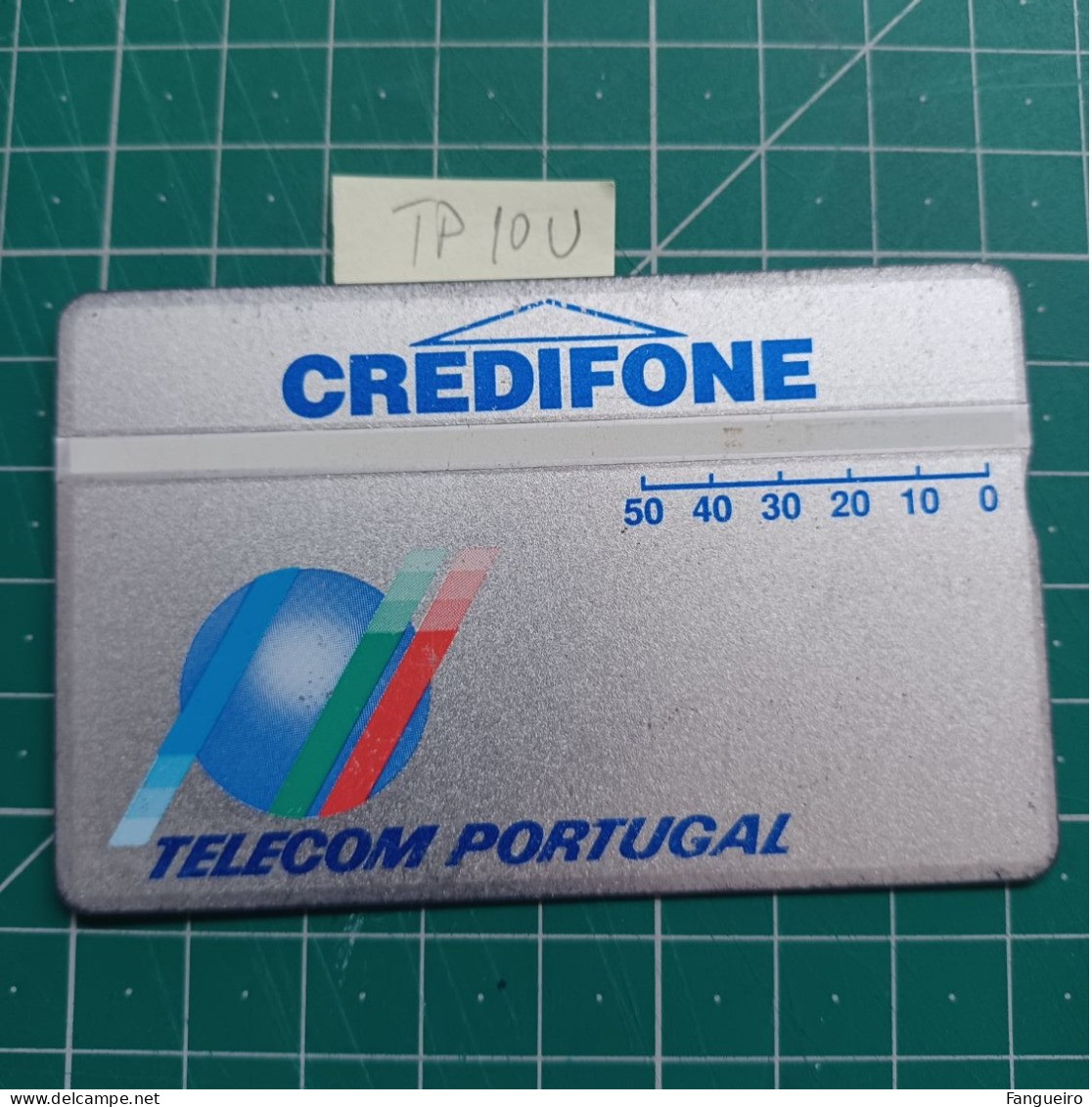 PORTUGAL PHONECARD USED TP10U PRATA - Portugal